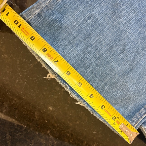 Vervet Bella Dark Distressed Flare Jeans SZ 28 - Picture 12 of 12